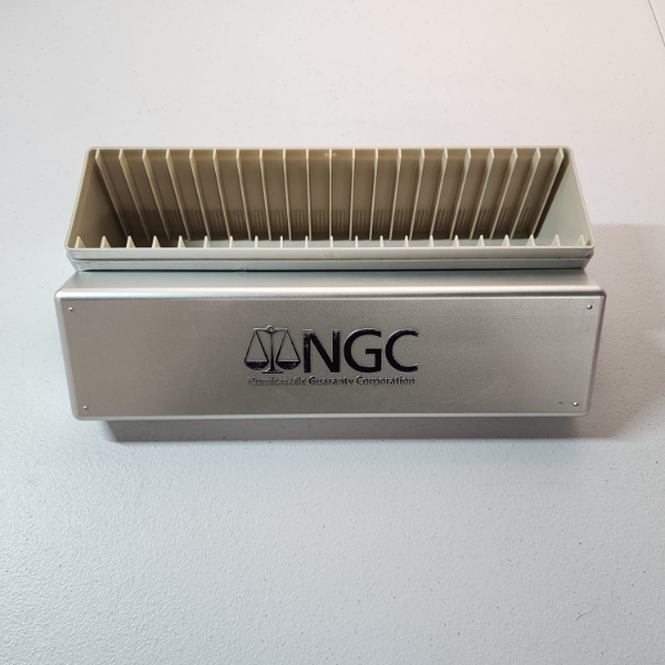 NGC Silver Coin Slab Holder - Holds 20 Standard NGC Slabs 