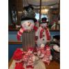 Image 4 : Excellent Condition Large Snowman Ornament Group. (Lamps & Bowl Not Included)