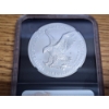Image 4 : 2021 W Silver American Eagle - Eagle Landing T-2 FDOI Gaudioso Signed - 1 oz .999 Fine Silver