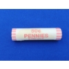 Image 2 : Bank Roll of 2009-D Lincoln Bicentennial Log Cabin Cents Pennies