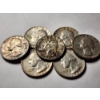 Image 2 : Seven Assorted 90% Silver United States Washington Quarters ~ $1.75 in Face Value!