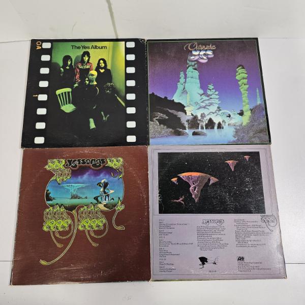 Yes – The Yes Album (1971), Yessongs (1973), and Classic Yes (1981) Vinyl Lot