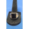 Men's 10K Gold Ring With Black Onyx - Size: 10.5 - Weight: 10.6g