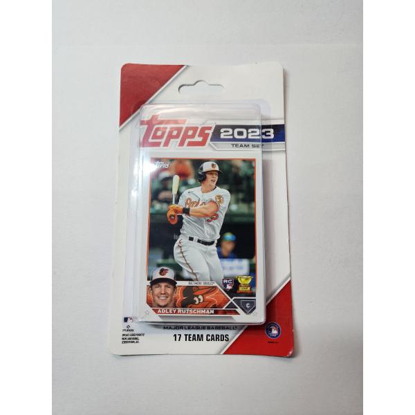 2023 Topps MLB Baltimore Orioles Team Set 17 Team Cards -Sealed