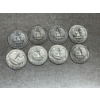 Image 2 : 90% Silver U.S. Quarters - FV $2.00 - Various Years