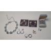 Image 1 : Lot Of Assorted Silver-Tone Fashion Jewelry 