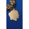 Image 15 : 14K Gold Charm Bracelet With Some 14K & 10K Gold Charms & 2 Gold Coins - TW: 57.1g 