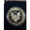 Image 2 : 1997-P Proof American Silver Eagle with U.S. Mint Display Case