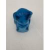Image 6 : Adorable Degenhart Vintage Uranium Glass Dog Figurine -Dark Sapphire