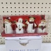 Image 6 : TWO NEW IN BOX Decorative Collectible SNOWMAN Salt & Pepper Shaker Sets Including Princess House