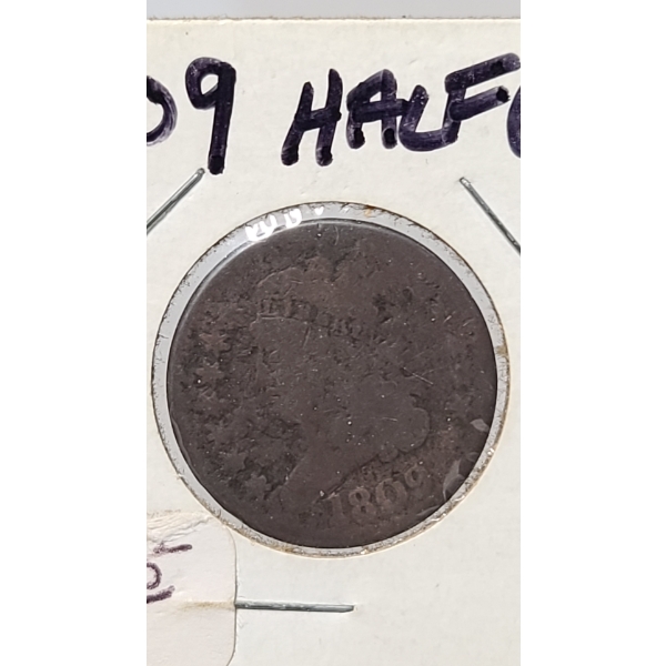 1809 United States Classic Head Half Cent