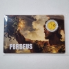 Image 1 : 2026 $12 Liberia "Perseus" Gold Coin Card - 1/1000 oz .9999 Fine Gold
