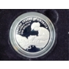 Image 2 : 2022 National Purple Heart Hall of Honor Commemorative .999 Fine Silver Dollar Proof w/ Box & CoA