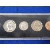 Image 3 : United States 1964 5-Coin Set Including 90% Silver Half Dollar, Quarter, and Dime 