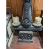 Image 1 : Huge 42" Gothic Style Vintage Lamp With Candle Accent Bulbs