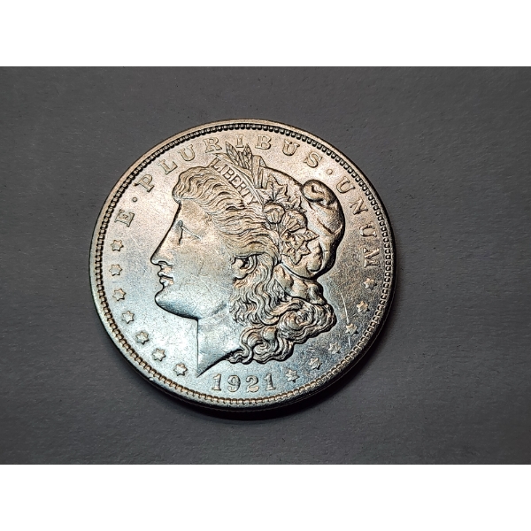 1921 Morgan Silver Dollar - 90% Silver - Excellent Condition