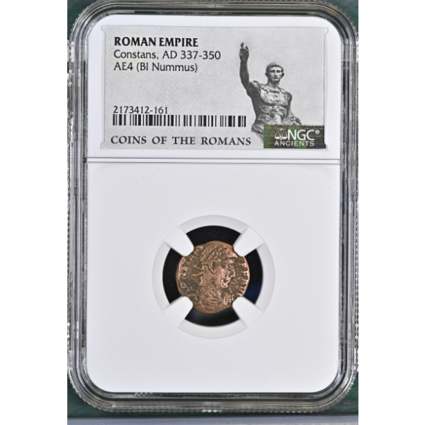 ROMAN EMPIRE Constans, 337-350 A.D. Ancient Coin Graded By NGC - Outstanding Coin 
