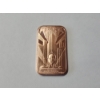 Image 1 : 1 AVDP Ounce .999 Fine Copper Bar Ft. Metropolis Movie Poster Design - Mint Condition