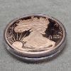 Image 2 : One Five Ounce AVP .999 Fine Copper Walking Liberty Round Bullion Coin