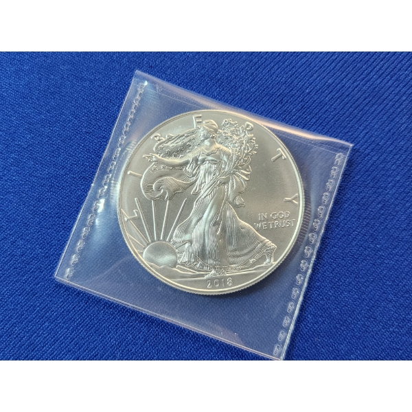 2018 American Silver Eagle - 1 Ounce .999 Fine Silver 
