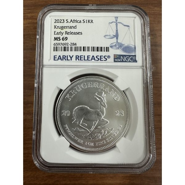 NGC MS69 2023 South Africa Krugerrand - Early Releases
