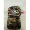 Image 1 : 2020 Re-Elect Donald J. Trump Camo Campaign Hat - Brand New - Never Worn