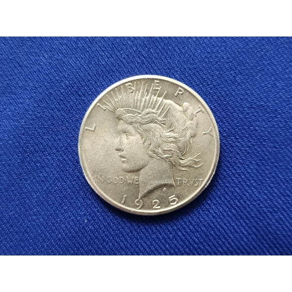 1925 90% Silver Peace Dollar
