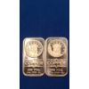Image 1 : (2) 1 AVDP oz .999 Fine Copper Bars ft. Statue of Liberty Motif