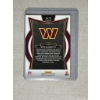 Image 2 : 2024 Panini Select Mike Sainristil - Washington Commanders Football Card