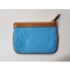 Image 2 : Dooney & Bourke Medium Leather Blue Coin Wallet - Great Condition