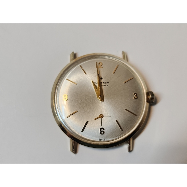 14K Gold Hamilton Swiss Watch Total Weight: 16.8g