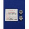Image 2 : (2) Mini Sugar Skulls - 1.11ozt Combined .999 Fine Silver