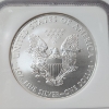 Image 4 : NGC Graded MS69 2008-W American Silver Eagle 1 oz .999 Fine Silver 