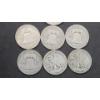 Image 3 : (7) Assorted Years/Mint Marks U.S 90% Silver Franklin & Walking Liberty Half Dollars - FV $3.50