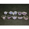 Image 3 : Ten Gorgeous Sterling Silver Rings Ft. Tanzanite & Topaz - Weighing Total of 40.6 Grams