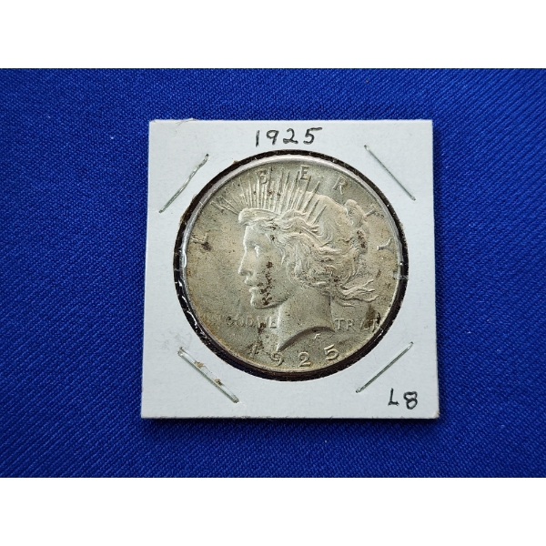 1925 90% Silver Peace Dollar