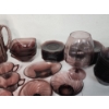 Image 4 : Huge Lot of Vintage Hazel Atlas Moroccan Amethyst & Jeanette Pink Depression Glass Set