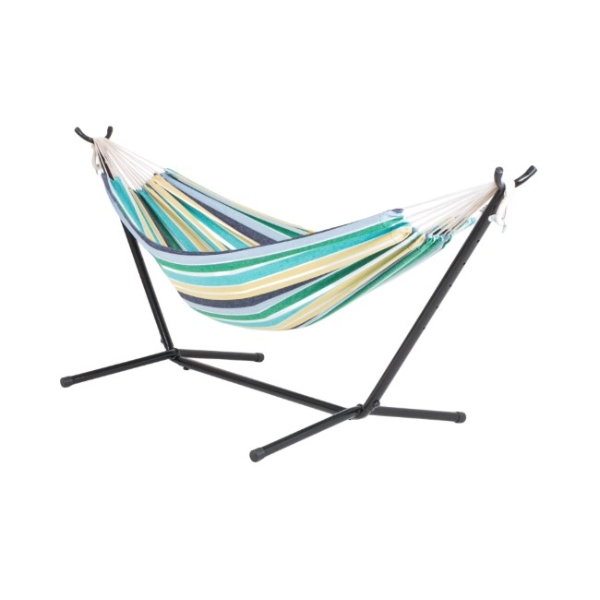 NEW IN BOX - Bliss Double Hammock With Stand ~ RETAILS FOR $129.99 ~ 400LB Capacity