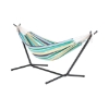 Image 1 : NEW IN BOX - Bliss Double Hammock With Stand ~ RETAILS FOR $129.99 ~ 400LB Capacity