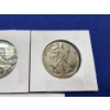 Image 3 : 3 Walking Liberty Silver Half Dollars Years: 1942, 1943, 1942