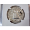 Image 4 : NGC GRADED PF69 1955 Franklin Half Dollar 90% Silver 