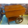 Image 2 : Nice Maple Tea Cart In Excellent Condition - See Pictures