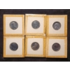 Image 1 : Lot of 6 Steel Pennies - Assorted Condition - Mostly Uncirculated!
