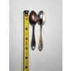 Image 5 : x2 Sterling Silver Souvenir Spoons: Detroit Michigan & Movieland Wax Museum TW: 19.9g