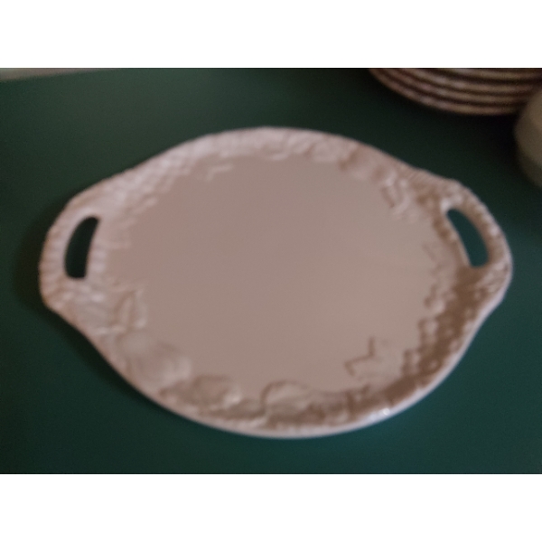Group Of Orchard Collection Platters Including Pizza Platter Porcelain All Mint