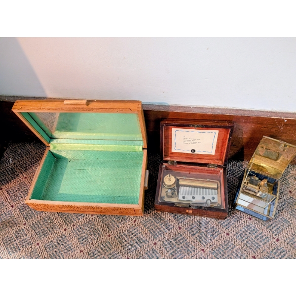3 Jewelry Boxes