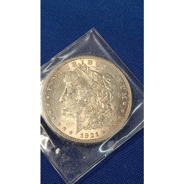 1921 90% Silver Morgan Dollar