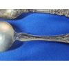 Image 6 : 2 - Vintage Collectible Engraved Sterling Silver Spoons - TW: 41.0g