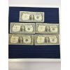 Image 4 : One Dollar Silver Certificates Blue Seal - 5 Total - 1957 (3) - 1957 A - 1935 E