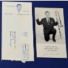 Image 1 : Autographed Trombonist Bob Havens - The Welk Orchestra on ABC - Postcard